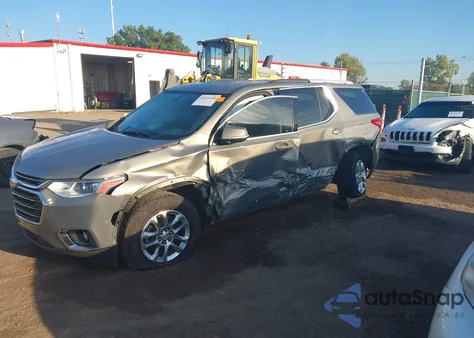 2018 Chevrolet Traverse 1Lt из США, поврежденный, VIN 1GNERGKW1JJ104909